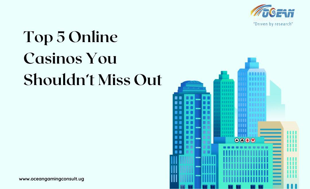 Top Online Casinos You Can't Miss – Best Games, Bonuses & Rewards